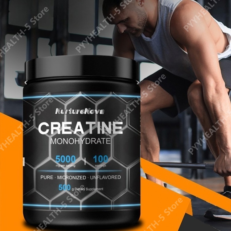 Creatine Monohydrate Powder - 크레아틴 모노하이드레이트 파우더 5000mg 1회 제공량,