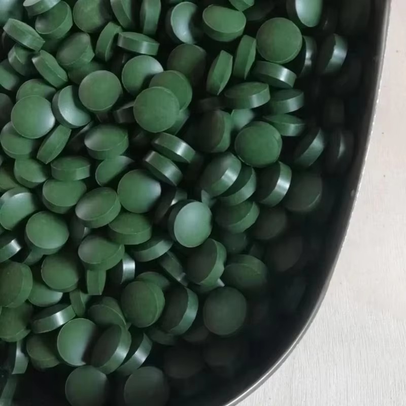 Spirulina Tablet Organic - 100/500/1000개 고순도 스피룰리나 정제 나선형 해조류