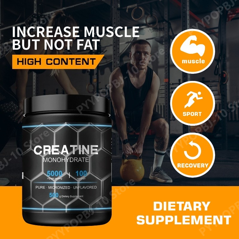 Creatine Monohydrate Powder - 크레아틴 모노하이드레이트 파우더 순수 미크론화 무향
