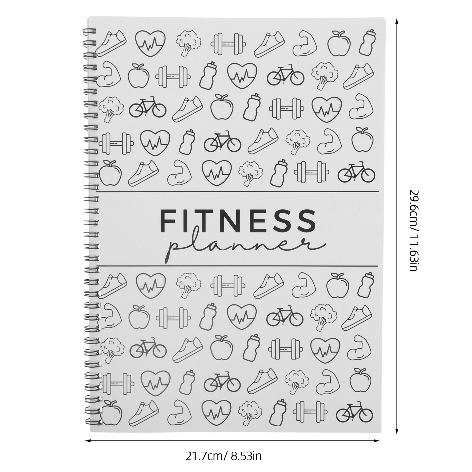 프리미엄 피트니스 계획 노트: 목표 설정 템플릿, 진행 - Nutrition Fitness Gym 리뷰 및 가격