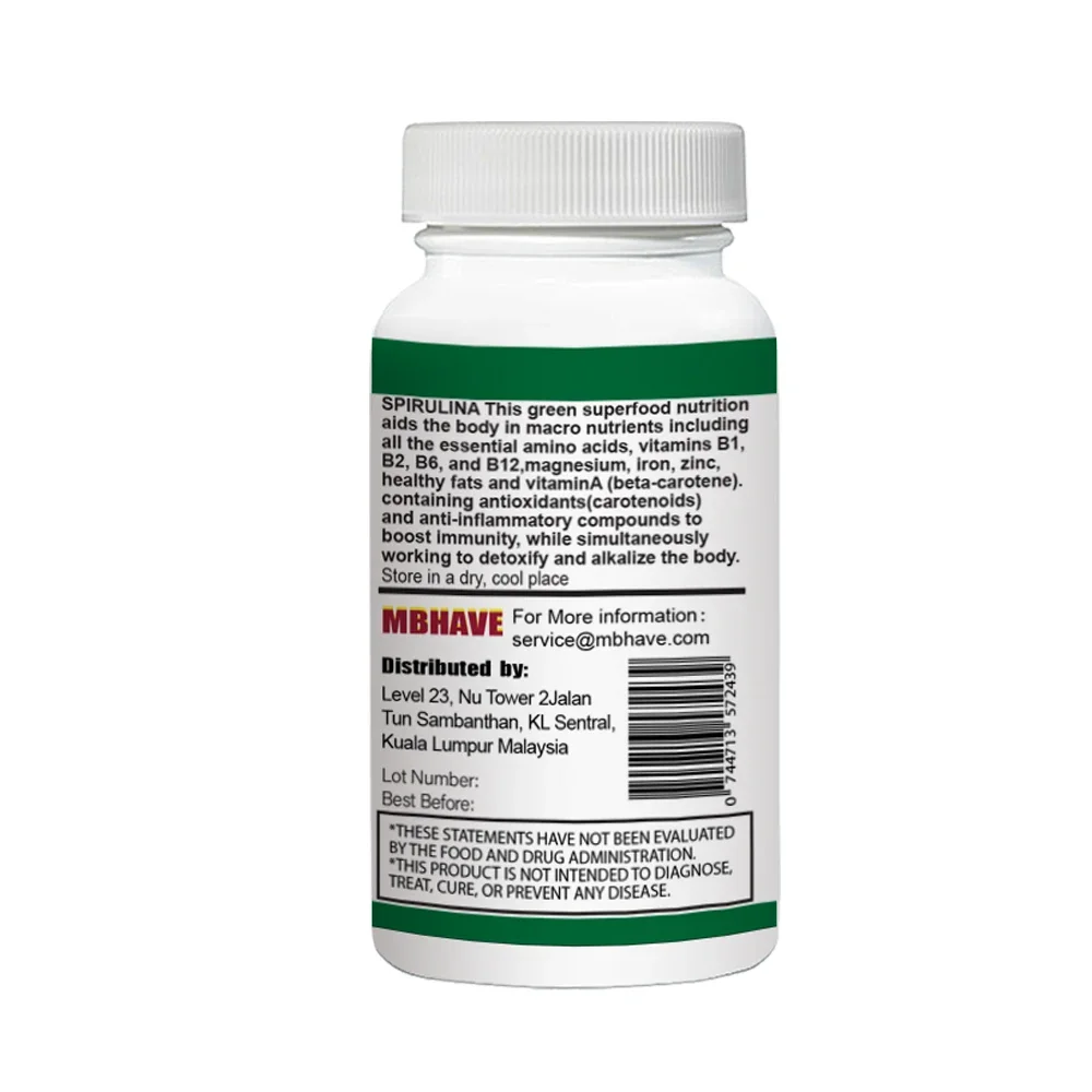 천연 오염 유기농 스피루리나, 250mg, 총 250P - Spirulina Tablet Organic 리뷰 및 가격