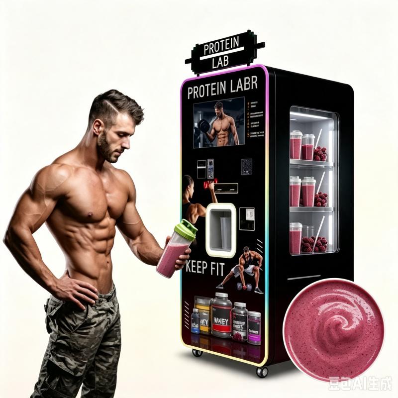 단백질 쉐이크 자판기 맞춤형 스마트 영양 음료 디스펜서 - Nutrition Fitness Gym 리뷰 및 가격