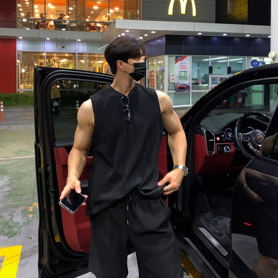 여름용 단색 조끼 빠른 건조 통기성 얇은 아이스 실크  - Fitness & Nutrition Lab Zapopan 리뷰 및 가격